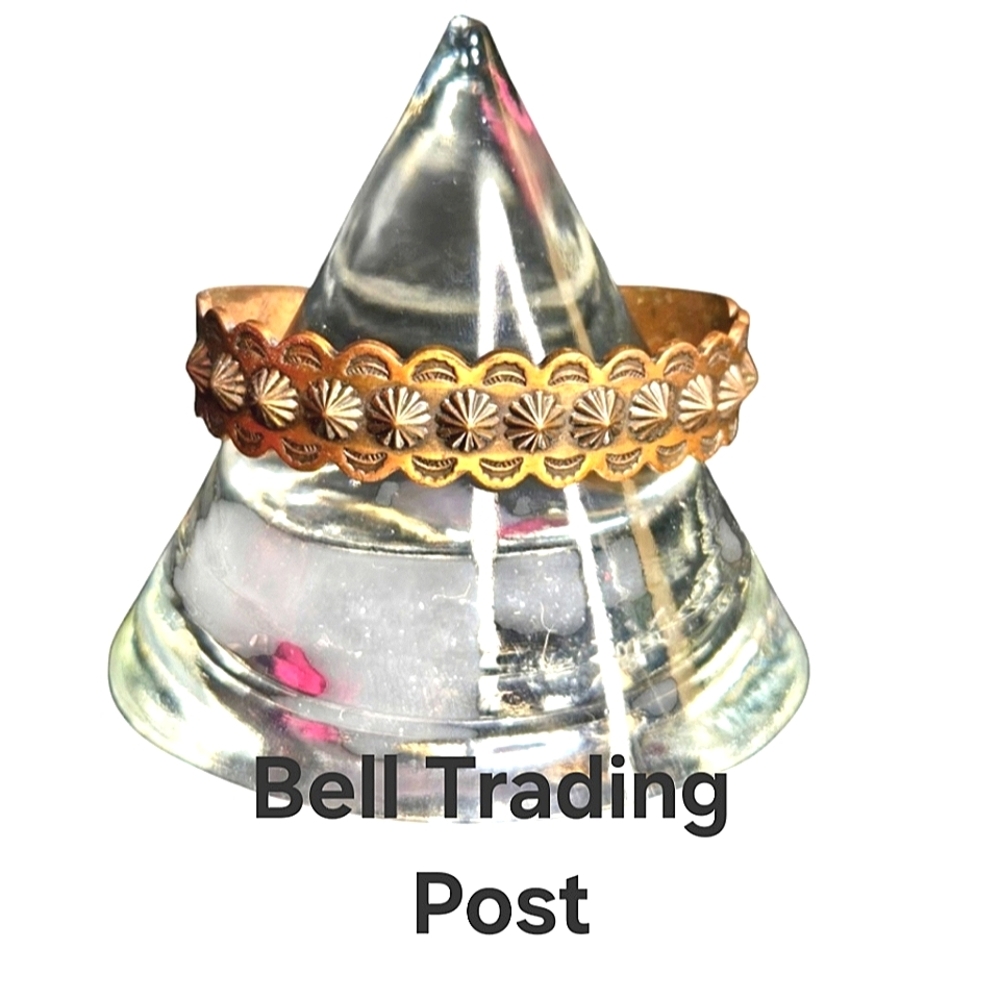 Vtg Bell Trading Post SW Copper Bracelet